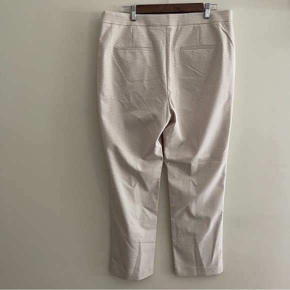 NWT LOFT Outlet Gingham Trousers - Picture 5 of 10